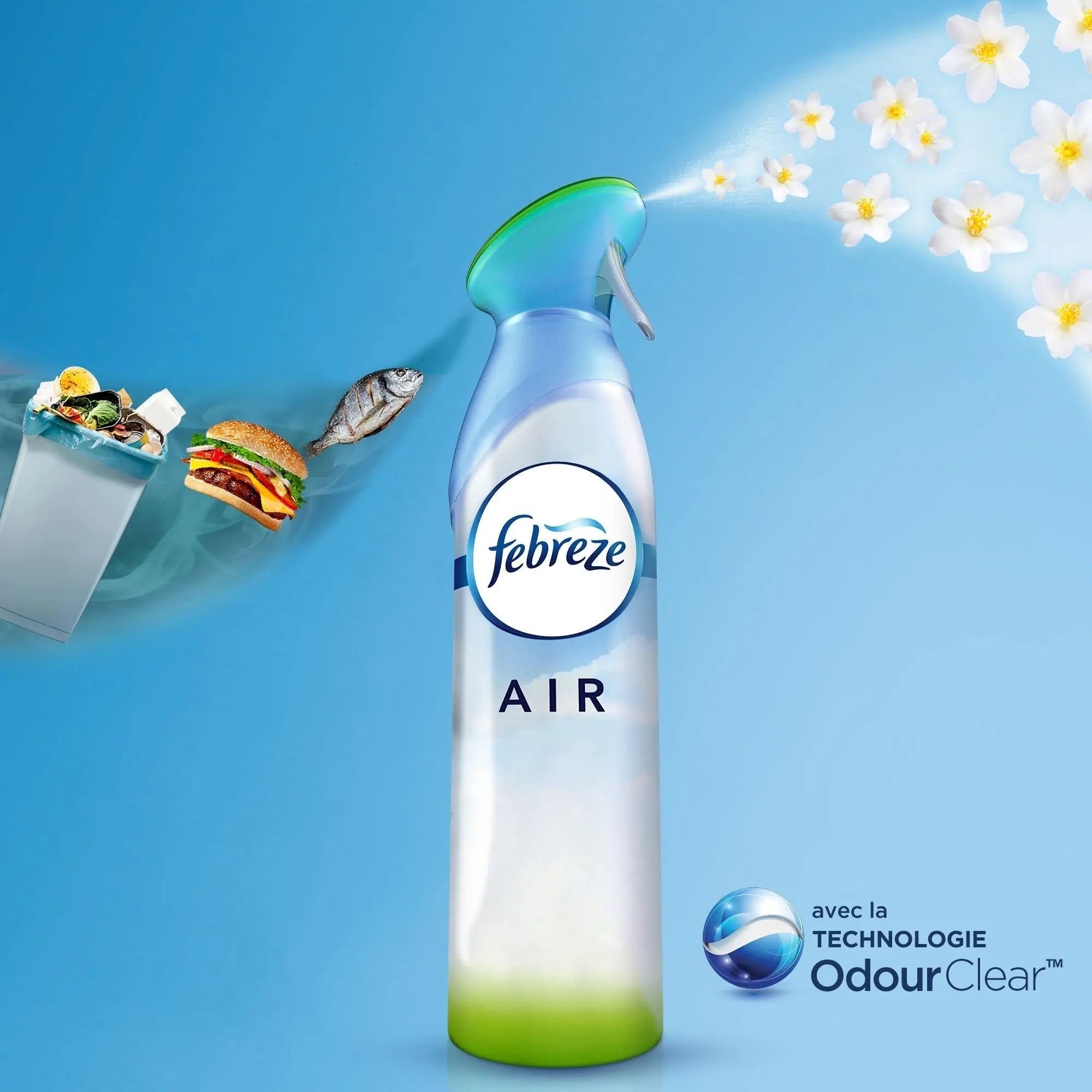 Febreze Spray Aérosol Désodorisant Thaï Orchidée (8 x 185 ml), Éliminateur D’Odeur Pour Toutes Les Pièces De La Maison, Avec Gaz Propulseur 100% Naturel Cpourtoi.Net