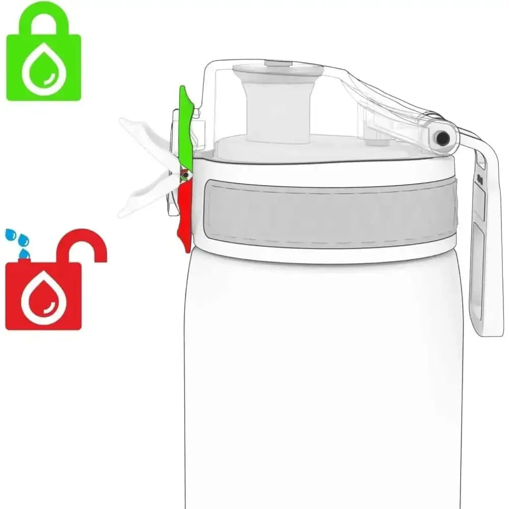 Carafe claire avec mécanisme de verrouillage pour une expérience d’hydratation Ion8