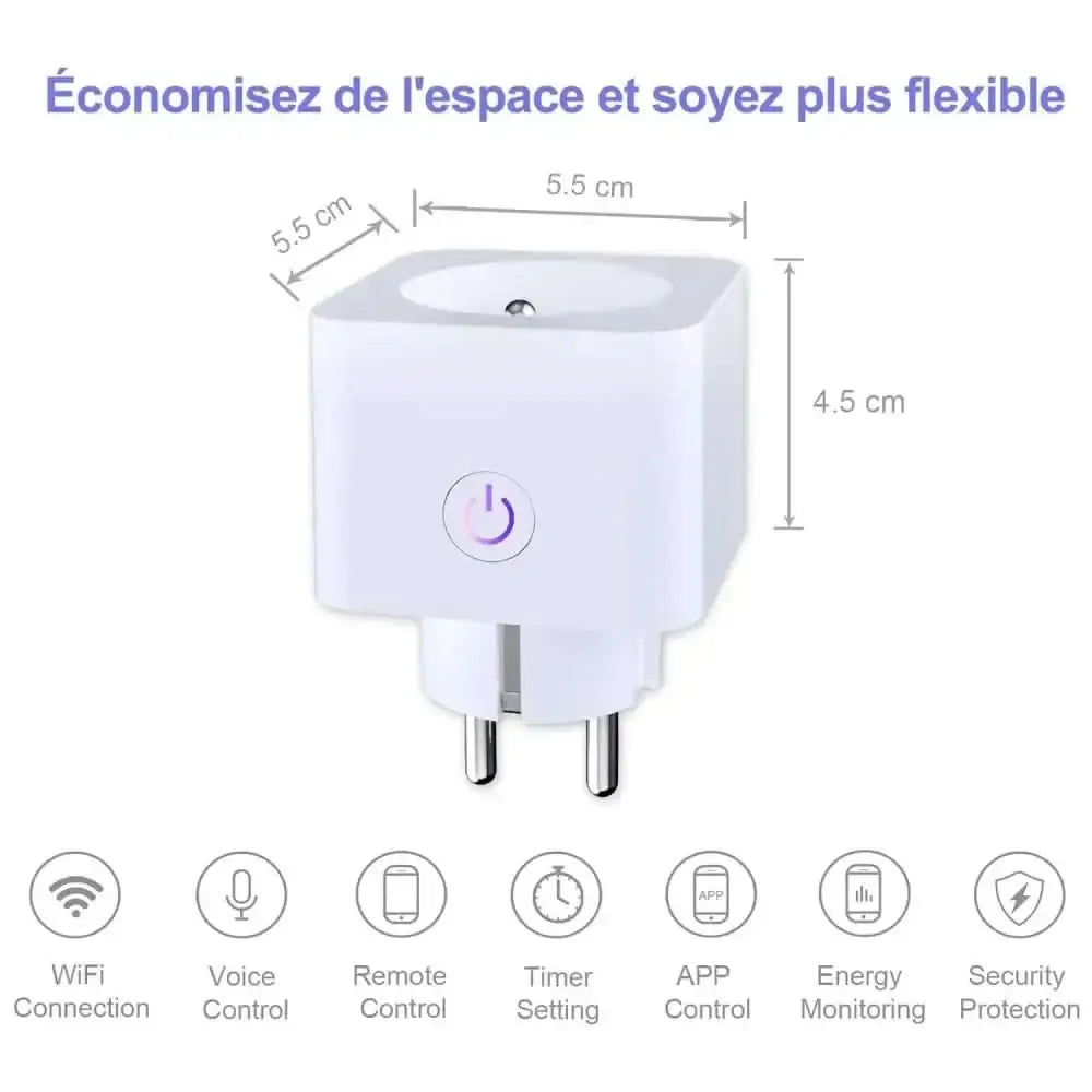 La Prise WiFi Innovante - Économie d’Énergie et Suivi Intelligent